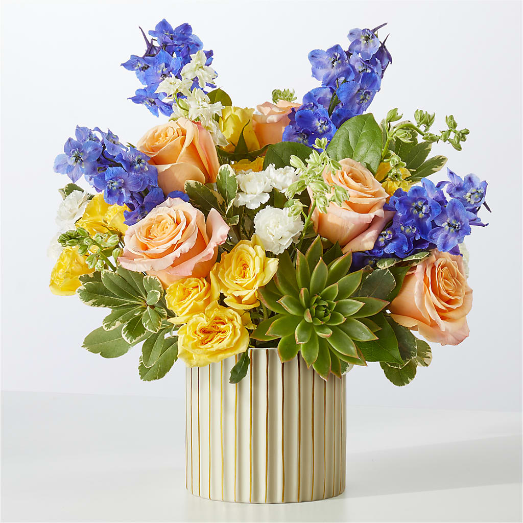 Cobalt Reverie Bouquet – Branch Floral Designs, Nyssa OR