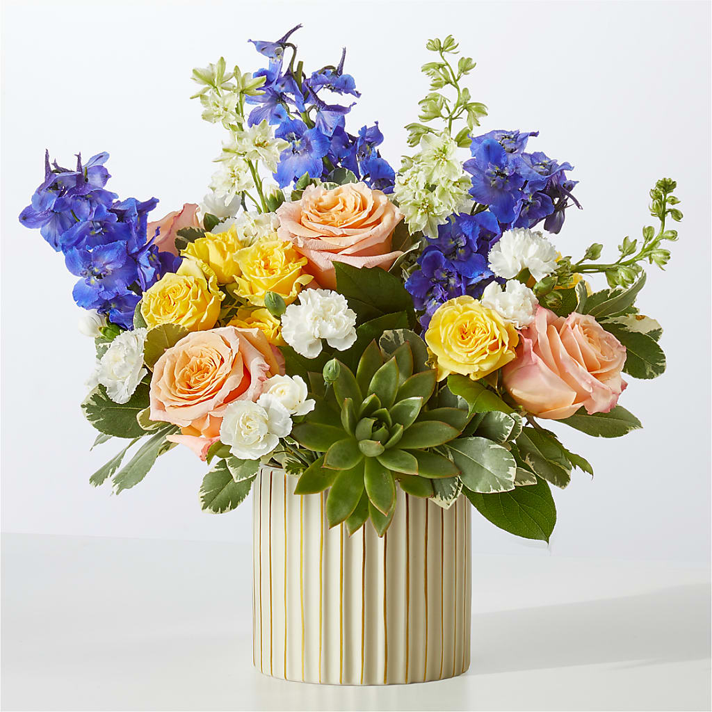 Cobalt Reverie Bouquet – Branch Floral Designs, Nyssa OR