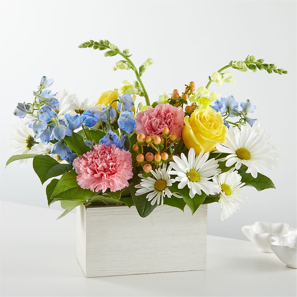 Sun Salutation Box Bouquet – Branch Floral Designs, Nyssa OR