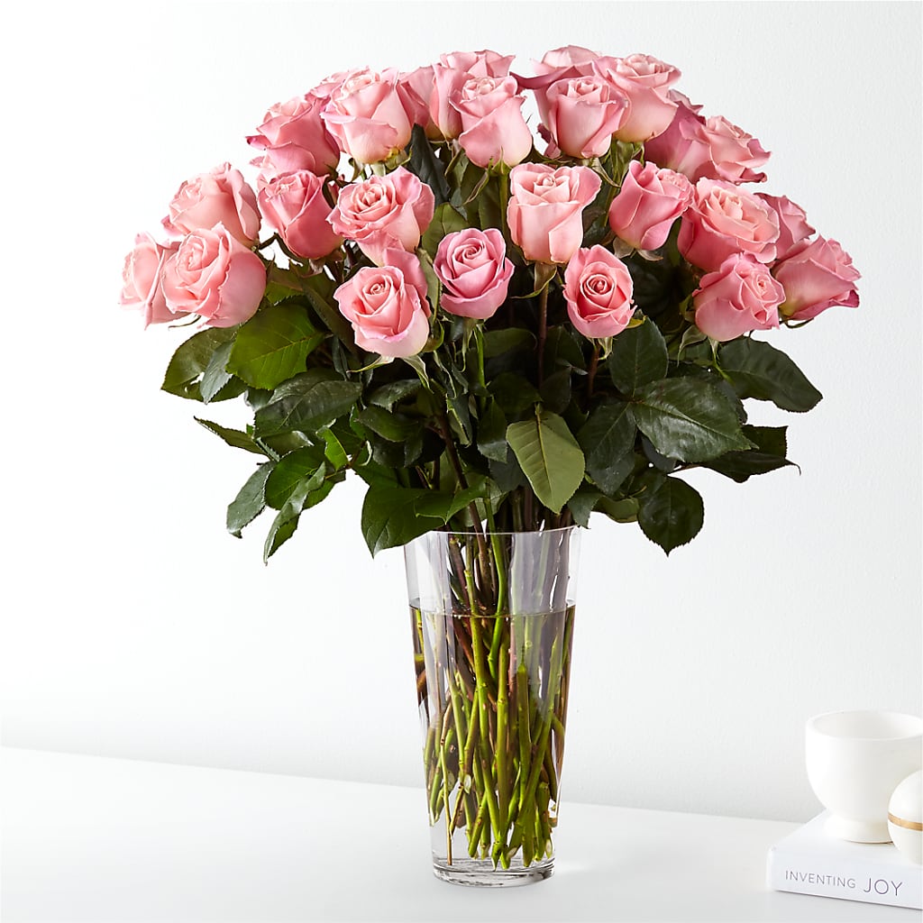 Long Stem Pink Rose Bouquet – Branch Floral Designs, Nyssa OR