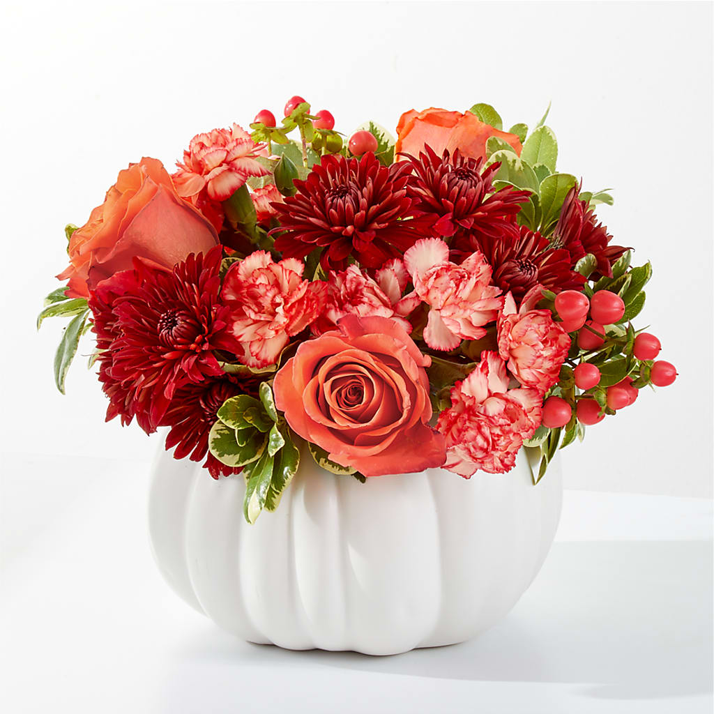Autumn Air Pumpkin Bouquet – Branch Floral Designs, Nyssa OR