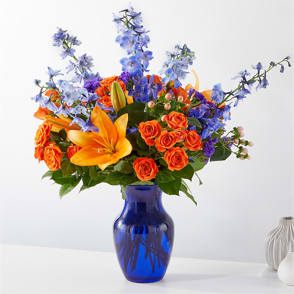 Radiant Citrus Bouquet – Branch Floral Designs, Nyssa OR