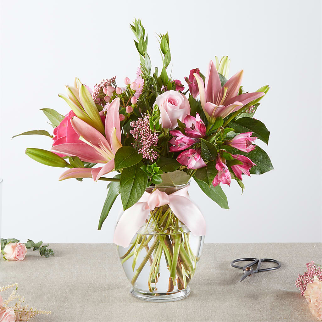 Pink Ribbon - A Florist Original – Branch Floral Designs, Nyssa OR