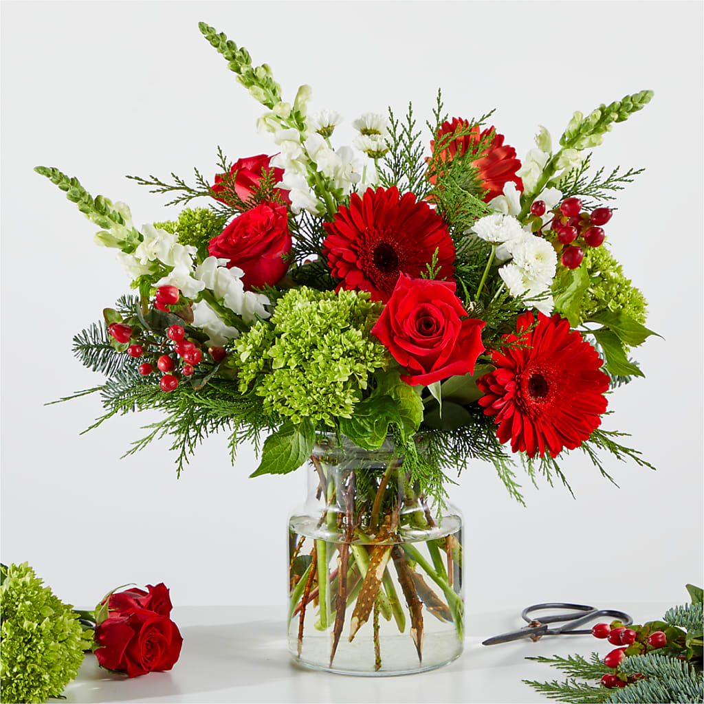 Merry Moment Bouquet – A Florist Original – Branch Floral Designs, Nyssa OR