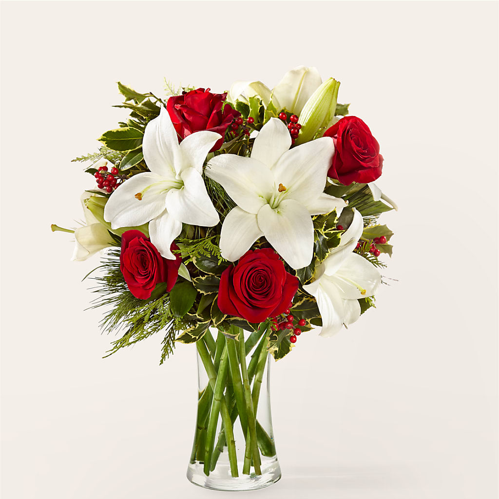 Sparkling Snowflakes Bouquet – Branch Floral Designs, Nyssa OR