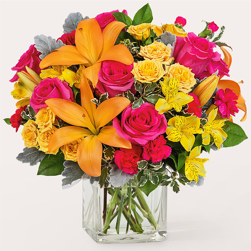 To the Tropics Bouquet – Branch Floral Designs, Nyssa OR