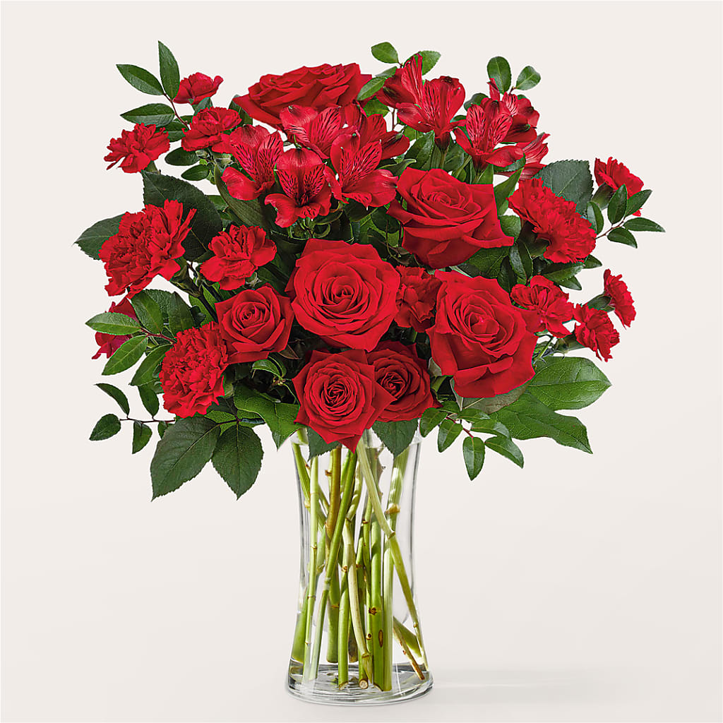 Brilliant Ruby Bouquet – Branch Floral Designs, Nyssa OR
