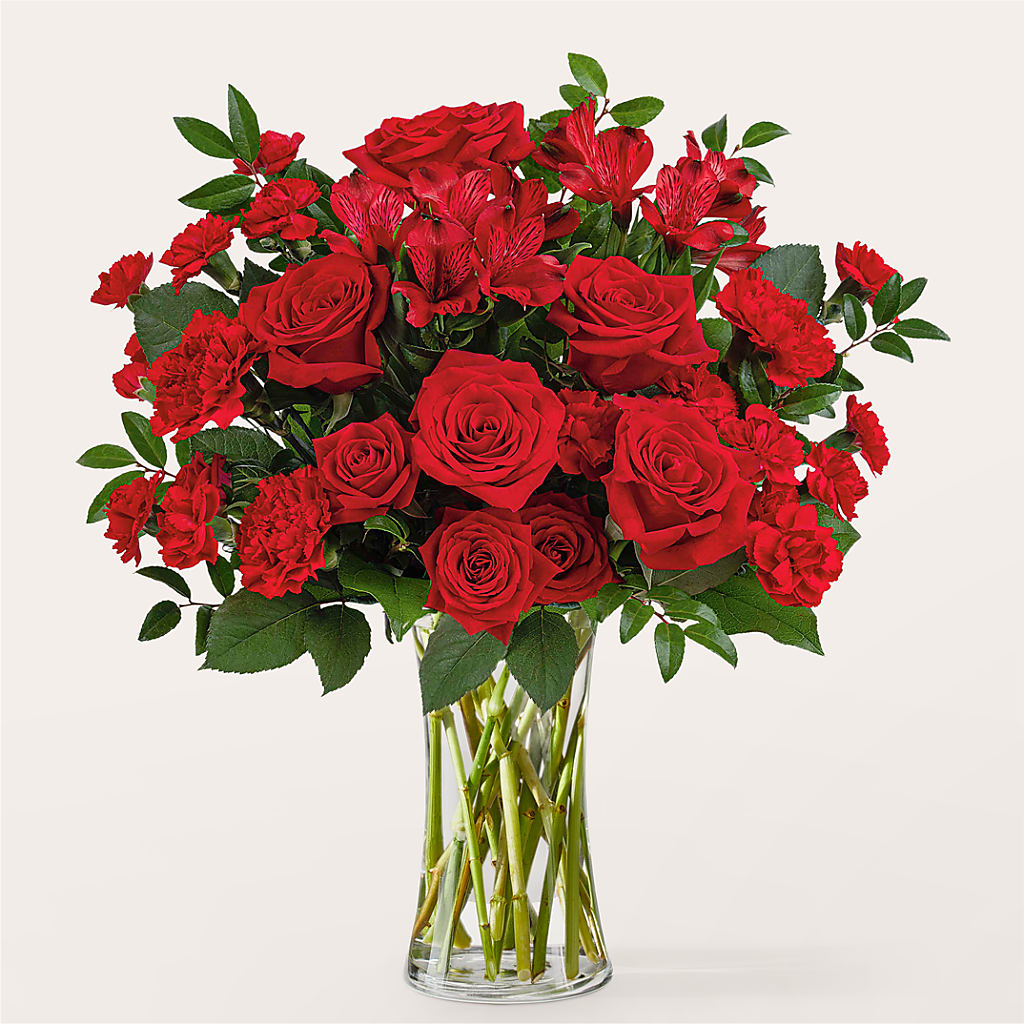 Brilliant Ruby Bouquet – Branch Floral Designs, Nyssa OR
