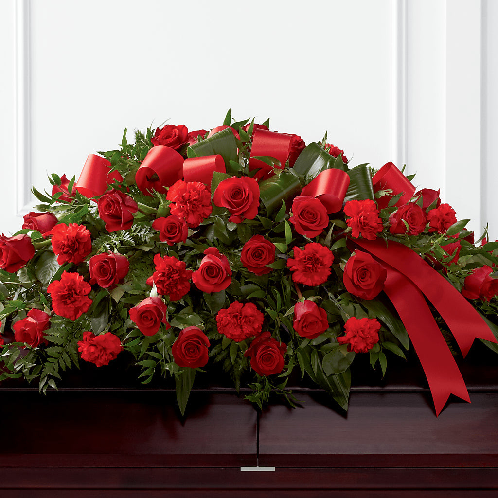 Tribute of Life Casket Spray – Branch Floral Designs, Nyssa OR