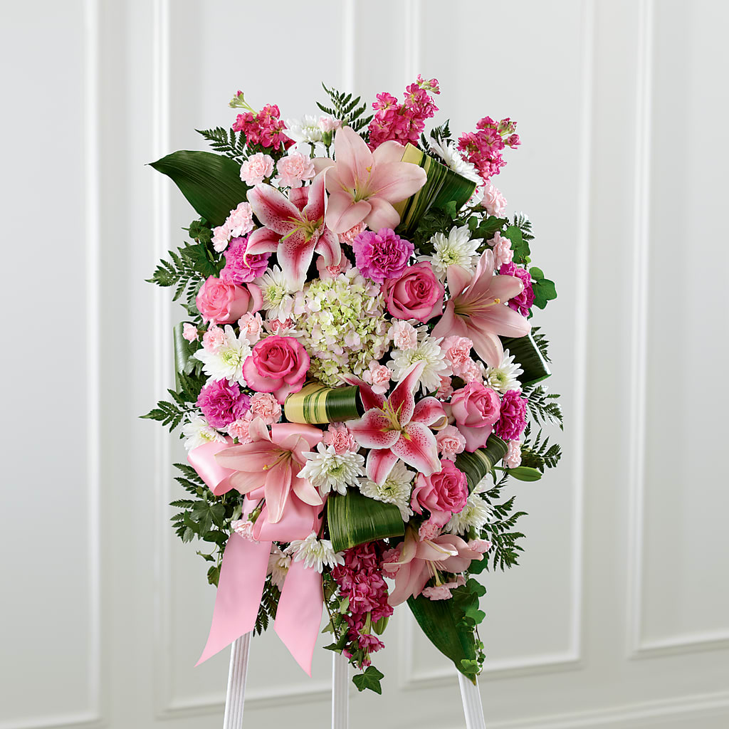 Comforting Standing Spray – Branch Floral Designs, Nyssa OR