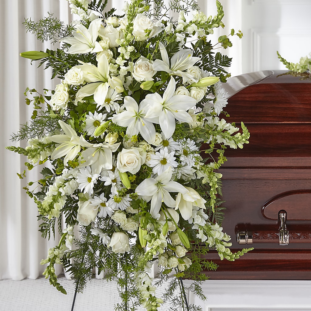 Loving Thoughts Standing Spray – Branch Floral Designs, Nyssa OR