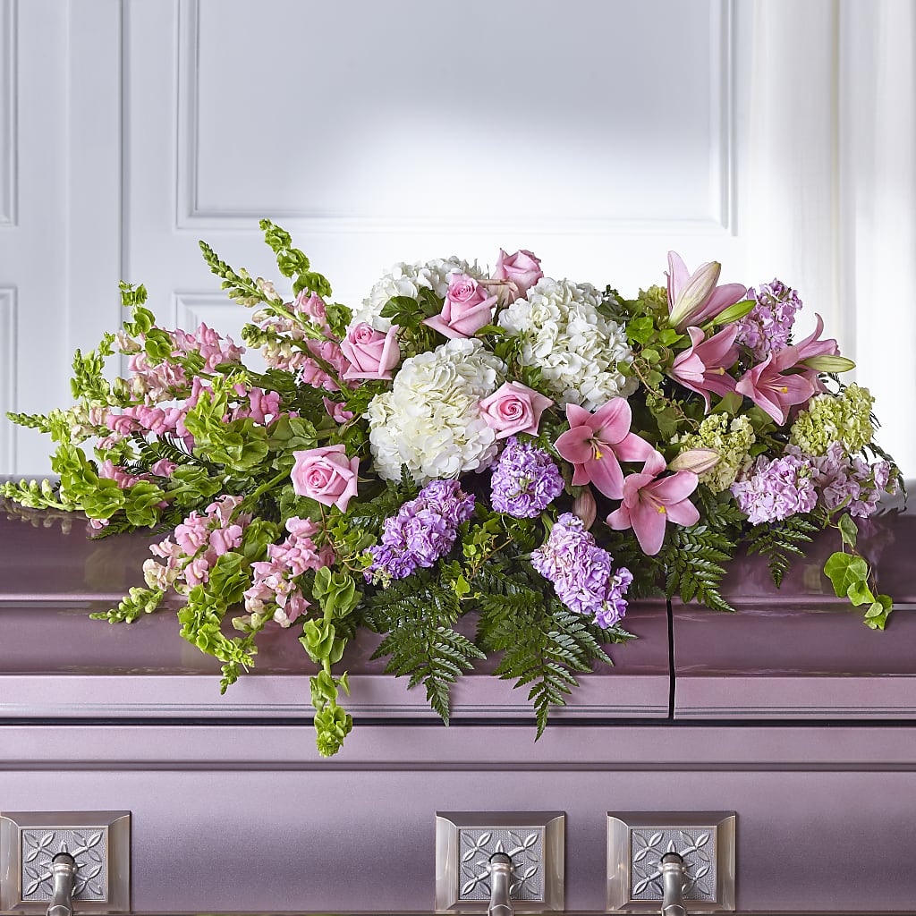 Life's Gratitude Casket Spray – Branch Floral Designs, Nyssa OR