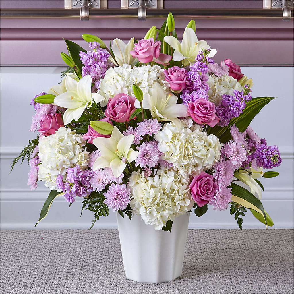 Heaven Sent Floor Basket – Branch Floral Designs, Nyssa OR