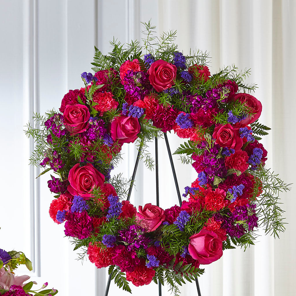 Calming Colors Wreath – Branch Floral Designs, Nyssa OR