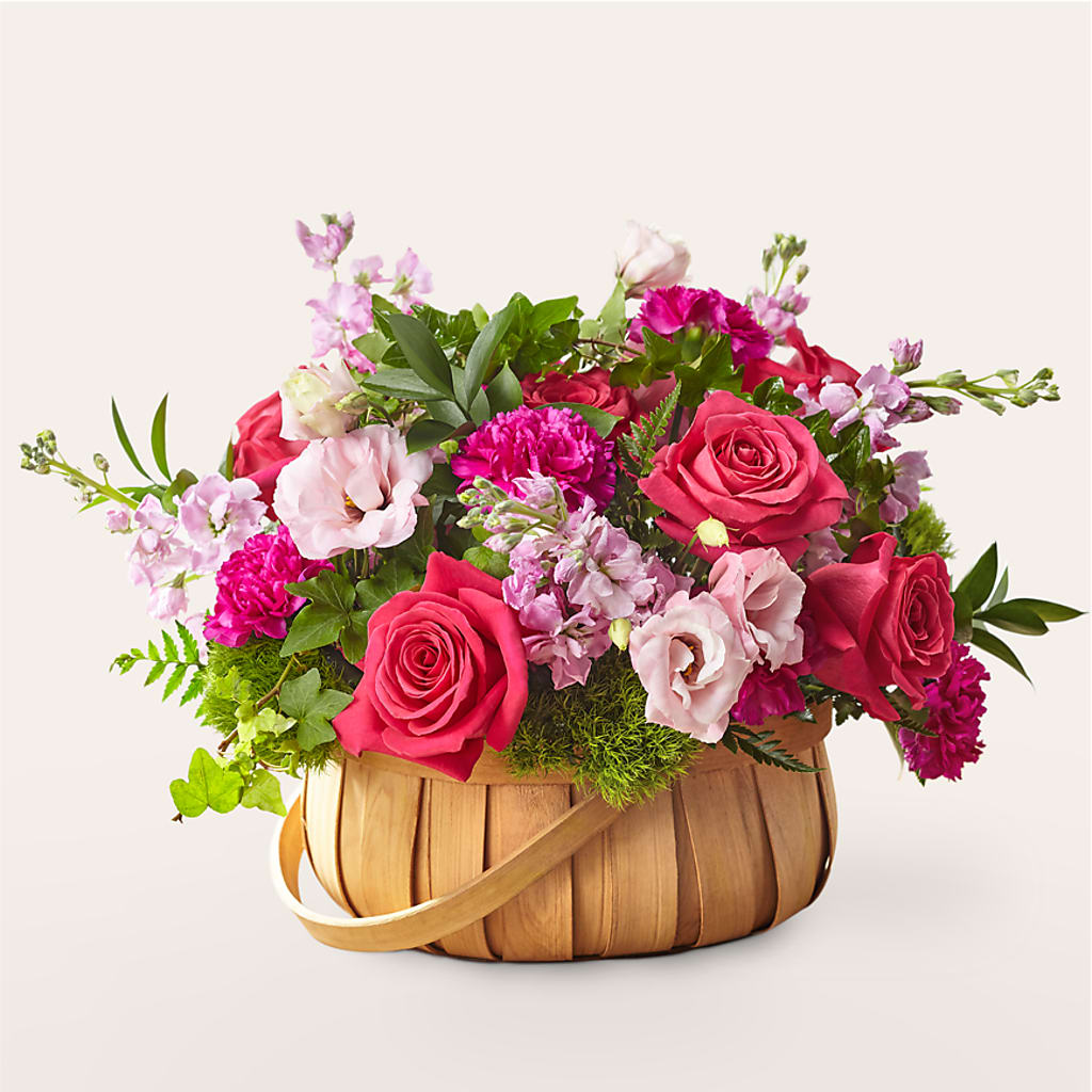 Radiance in Bloom Basket – Branch Floral Designs, Nyssa OR