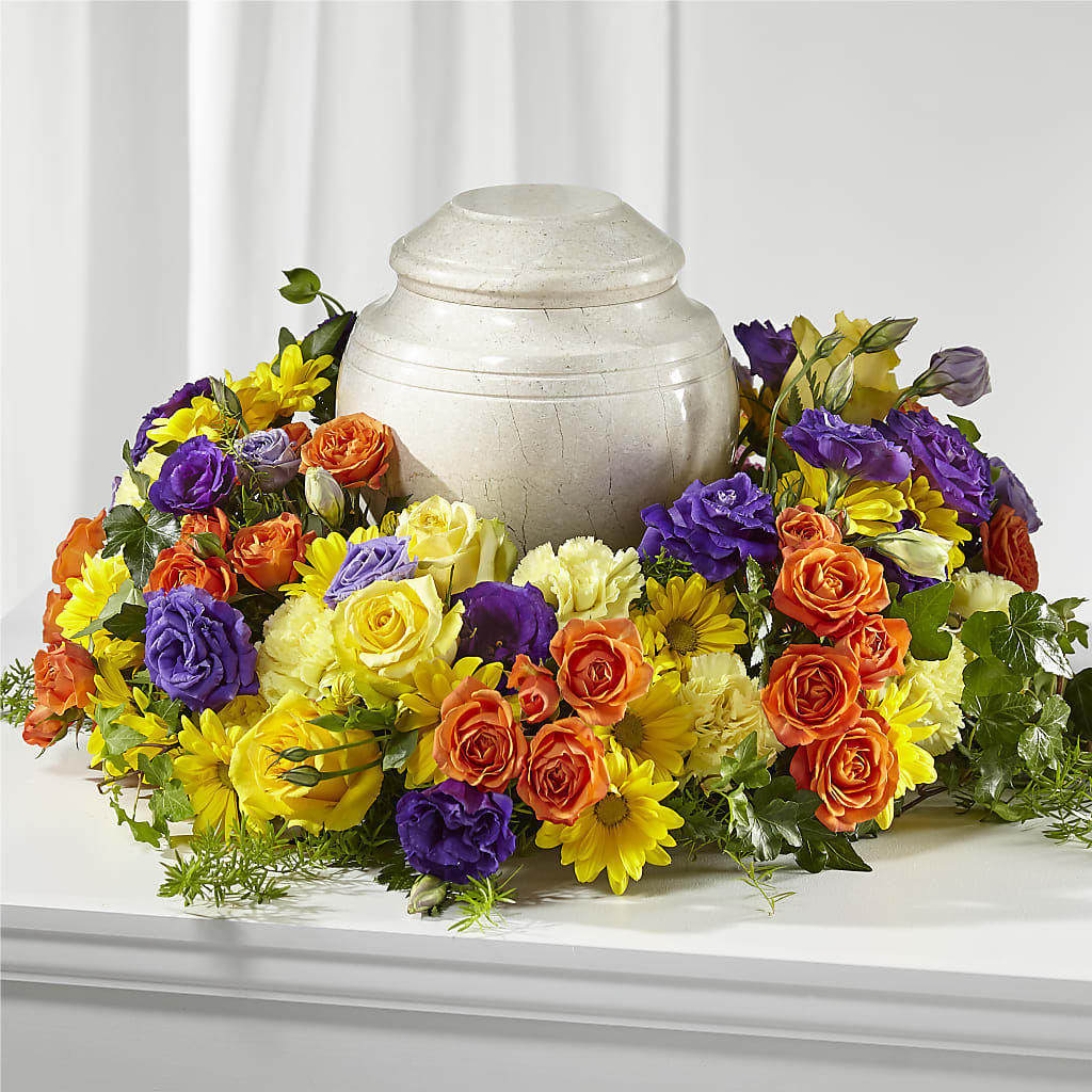 Blossoms of Remembrance Cremation Adornment – Branch Floral Designs, Nyssa OR