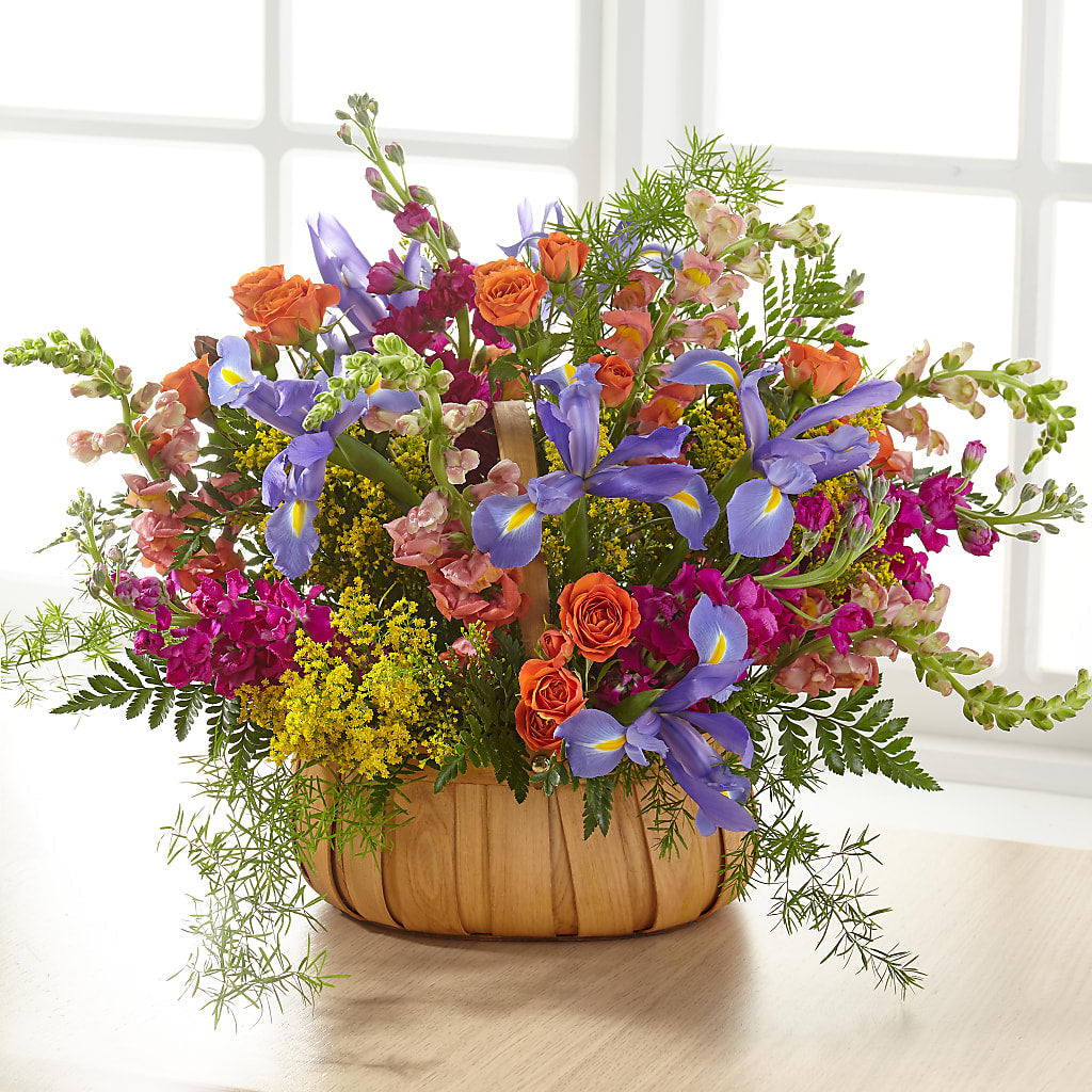 Garden of Life Basket – Branch Floral Designs, Nyssa OR
