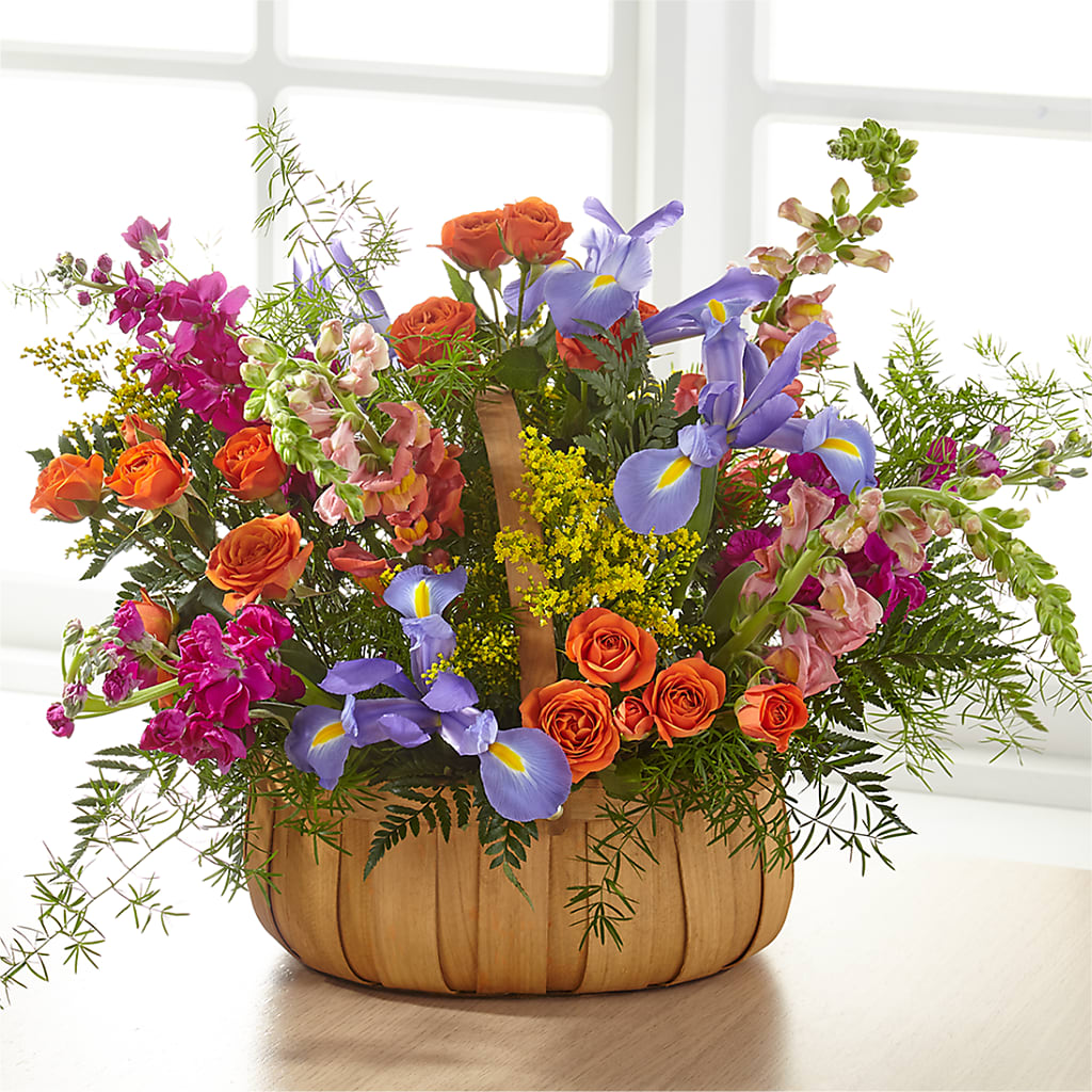 Garden of Life Basket – Branch Floral Designs, Nyssa OR
