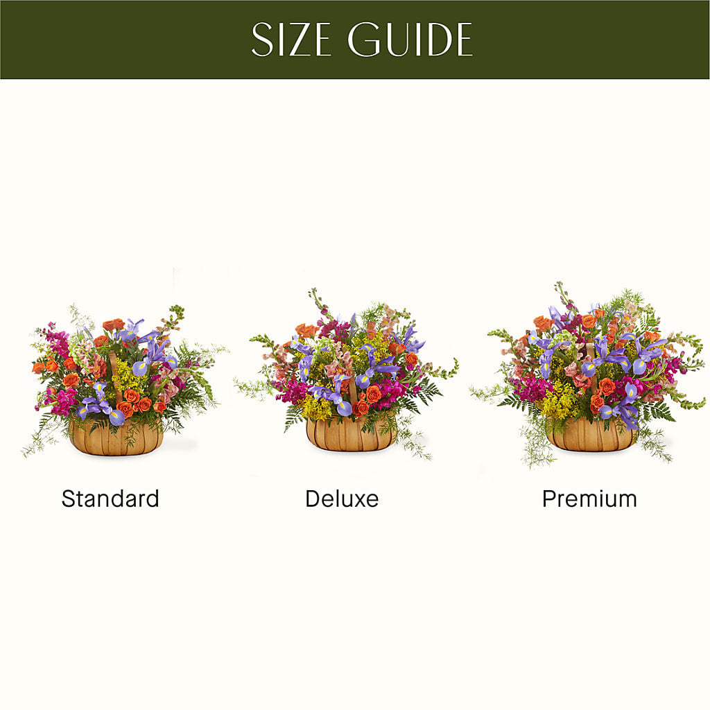 Garden of Life Basket – Branch Floral Designs, Nyssa OR