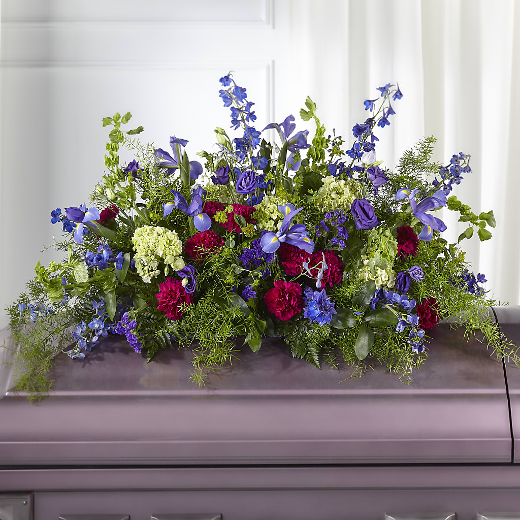 Always Treasured Casket Spray – Branch Floral Designs, Nyssa OR