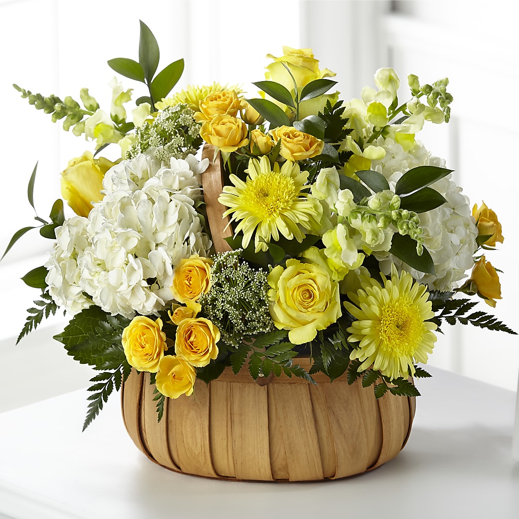 Rustic Remembrance Basket – Branch Floral Designs, Nyssa OR