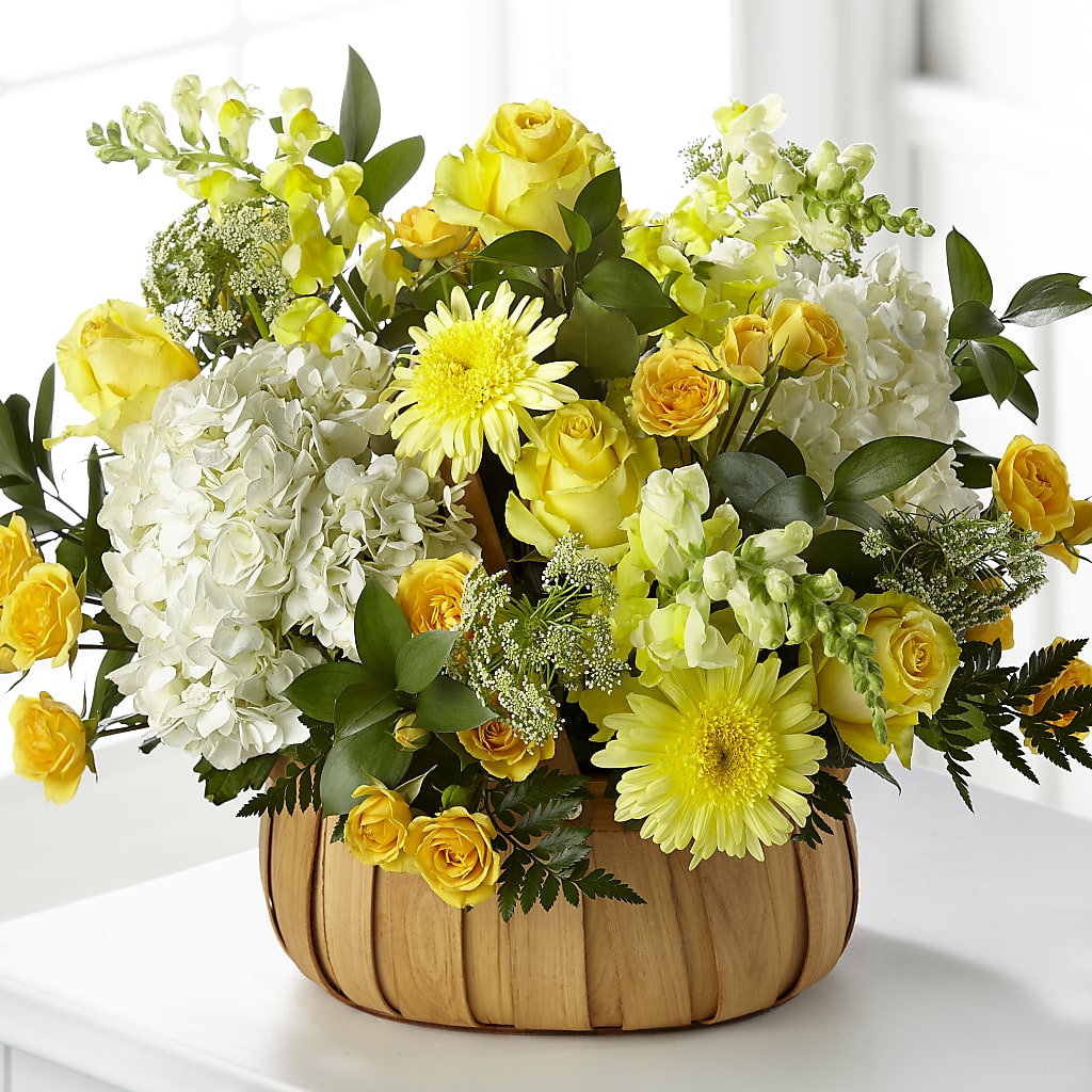 Rustic Remembrance Basket – Branch Floral Designs, Nyssa OR