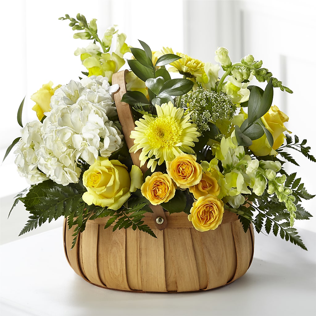 Rustic Remembrance Basket – Branch Floral Designs, Nyssa OR