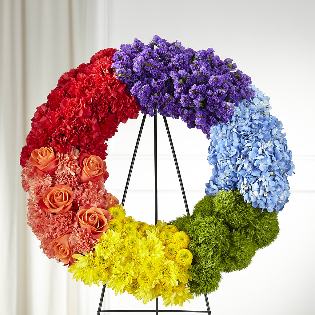 Circle of Love Wreath – Branch Floral Designs, Nyssa OR