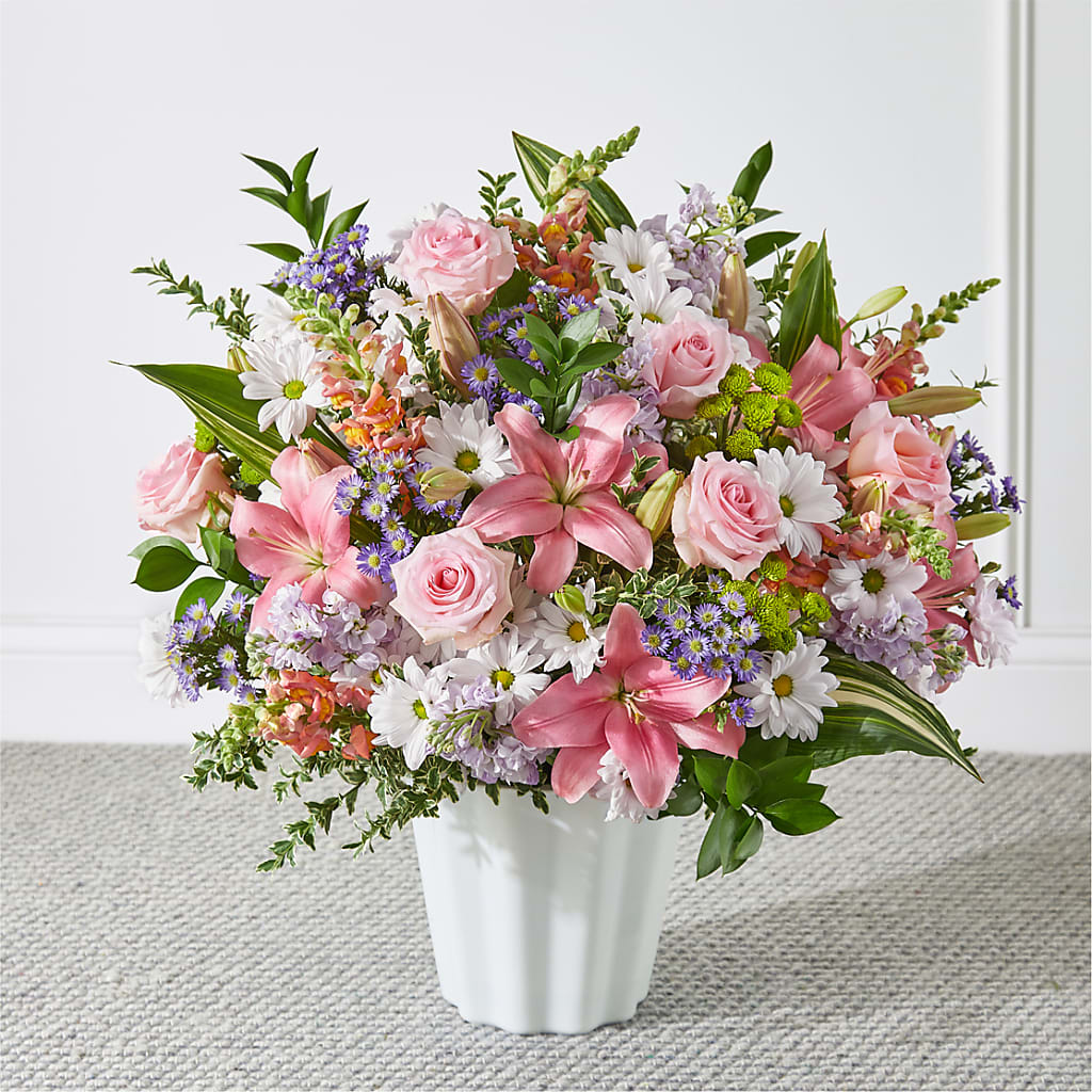 Abundant Compassion Floor Basket – Branch Floral Designs, Nyssa OR