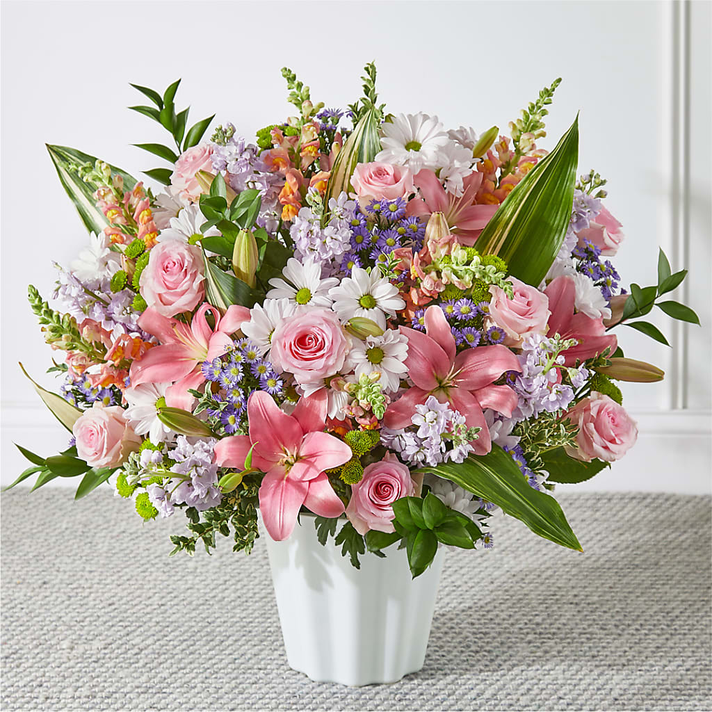 Abundant Compassion Floor Basket – Branch Floral Designs, Nyssa OR