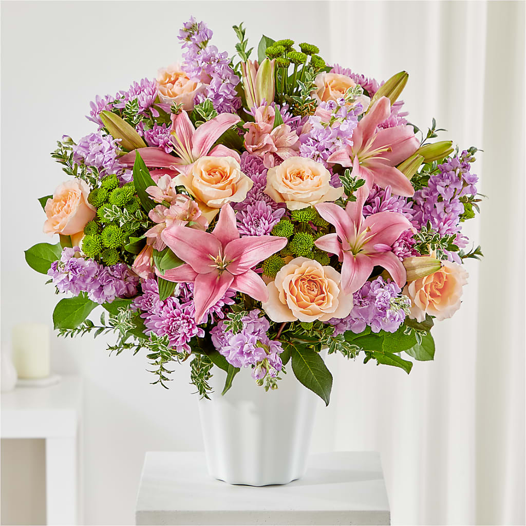 Supportive Embrace Tabletop Basket – Branch Floral Designs, Nyssa OR