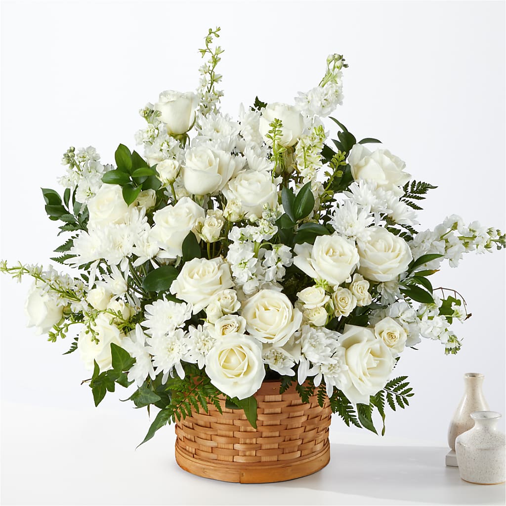 Heartfelt Condolences Arrangement – Branch Floral Designs, Nyssa OR
