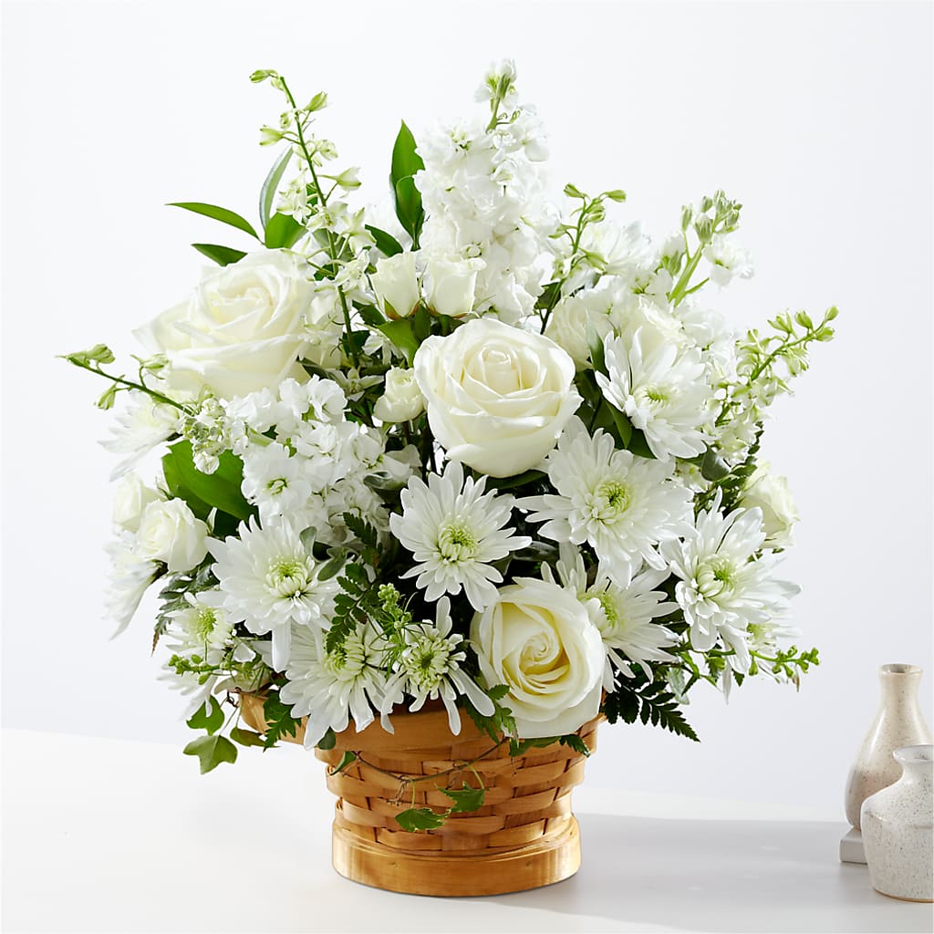 Heartfelt Condolences Arrangement – Branch Floral Designs, Nyssa OR