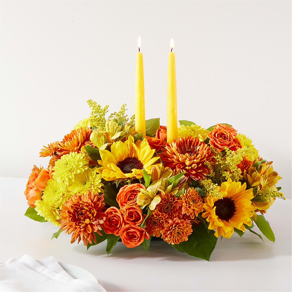 Autumn Harmony Centerpiece – Branch Floral Designs, Nyssa OR