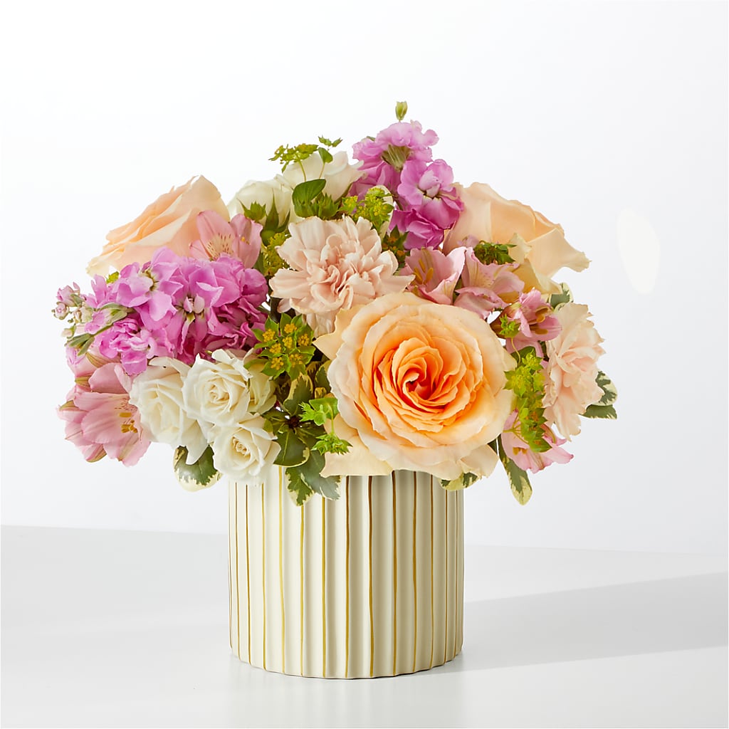 Paradise Bouquet with Ivory Vase – Branch Floral Designs, Nyssa OR
