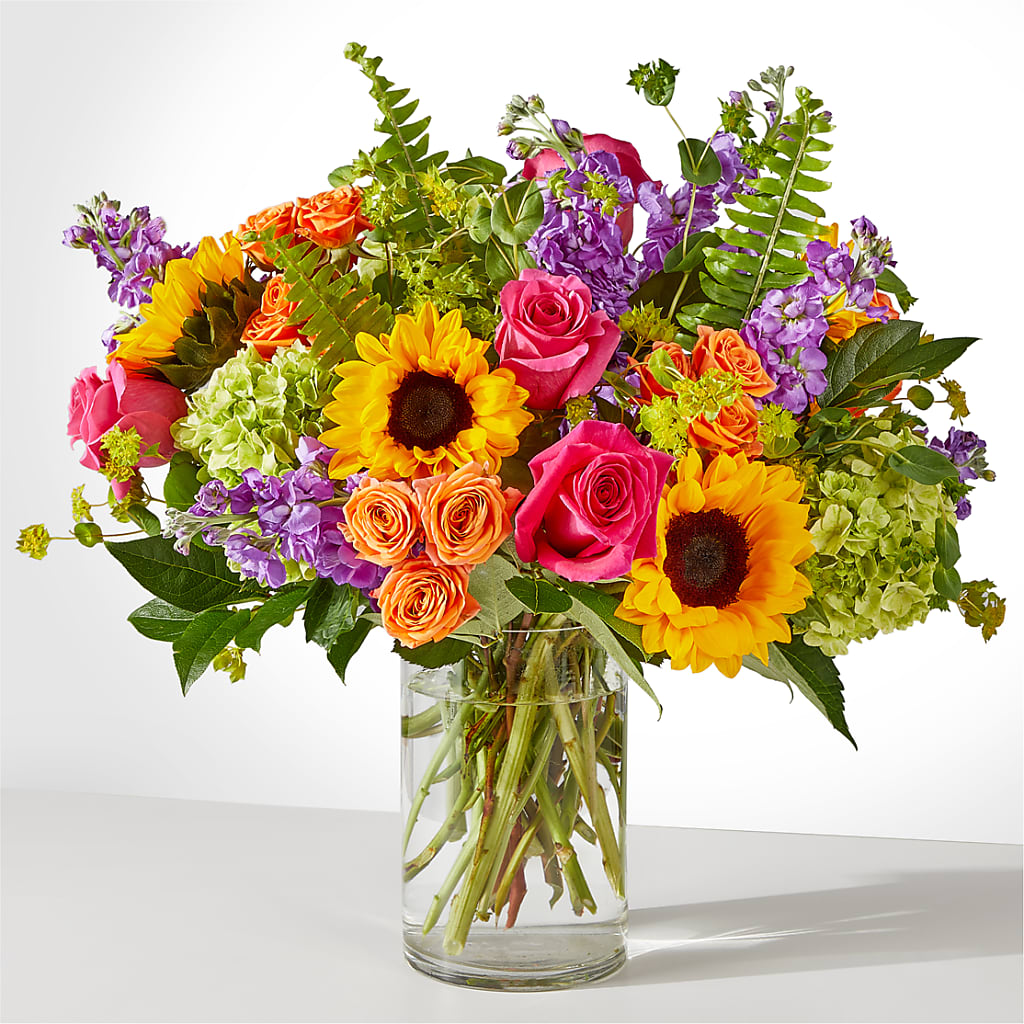 Vibrant Greetings Bouquet – Branch Floral Designs, Nyssa OR