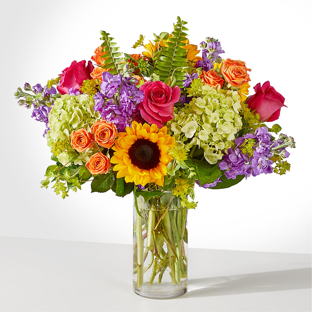 Vibrant Greetings Bouquet – Branch Floral Designs, Nyssa OR
