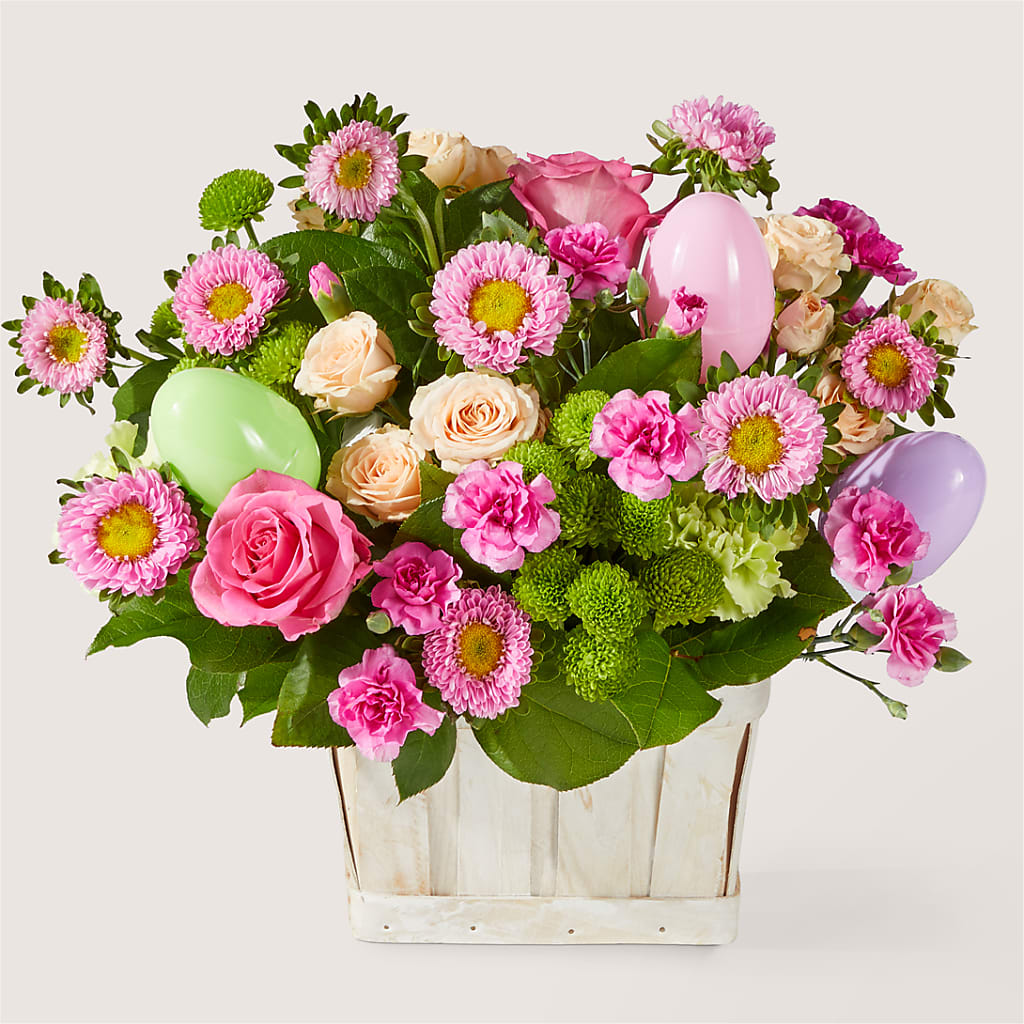 Get Eggcited Basket – Branch Floral Designs, Nyssa OR