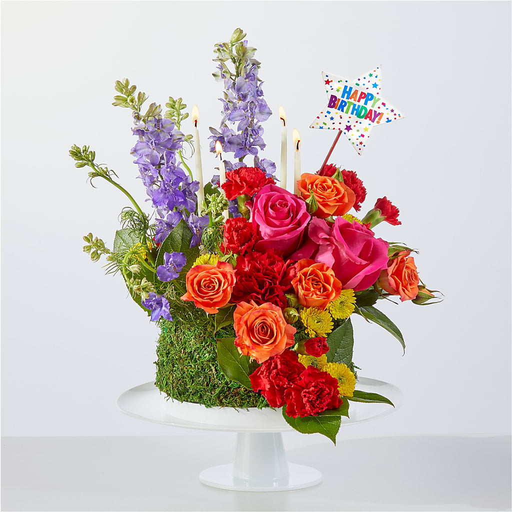 Best Year Yet Floral Cake – Branch Floral Designs, Nyssa OR