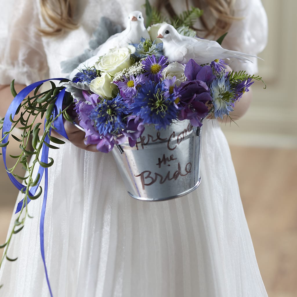 Enchantment Flower Girl Arrangement – Branch Floral Designs, Nyssa OR