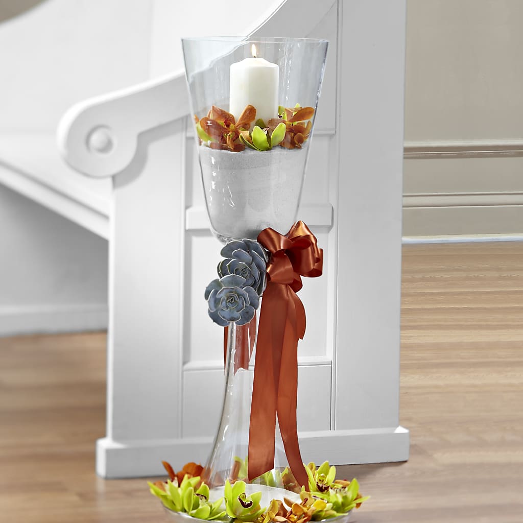 Matrimony Pew Decor – Branch Floral Designs, Nyssa OR