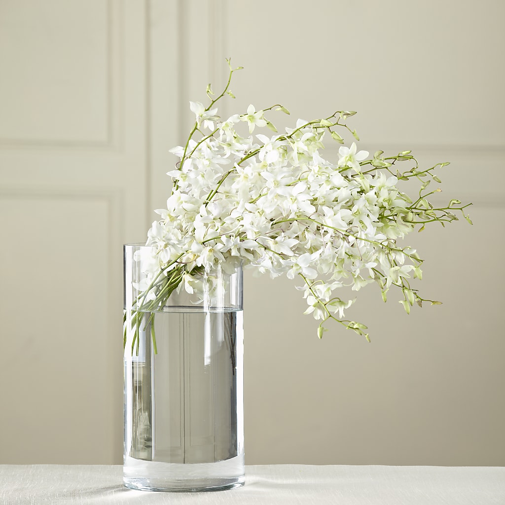 White Dendrobium Bouquet – Branch Floral Designs, Nyssa OR