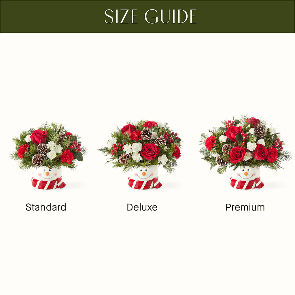 Jolly Snowman Bouquet –  Branch Floral Designs, Nyssa OR