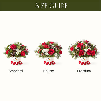 Jolly Snowman Bouquet –  Branch Floral Designs, Nyssa OR