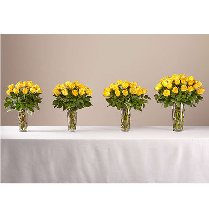 Long Stem Yellow Rose Bouquet –  Branch Floral Designs, Nyssa OR