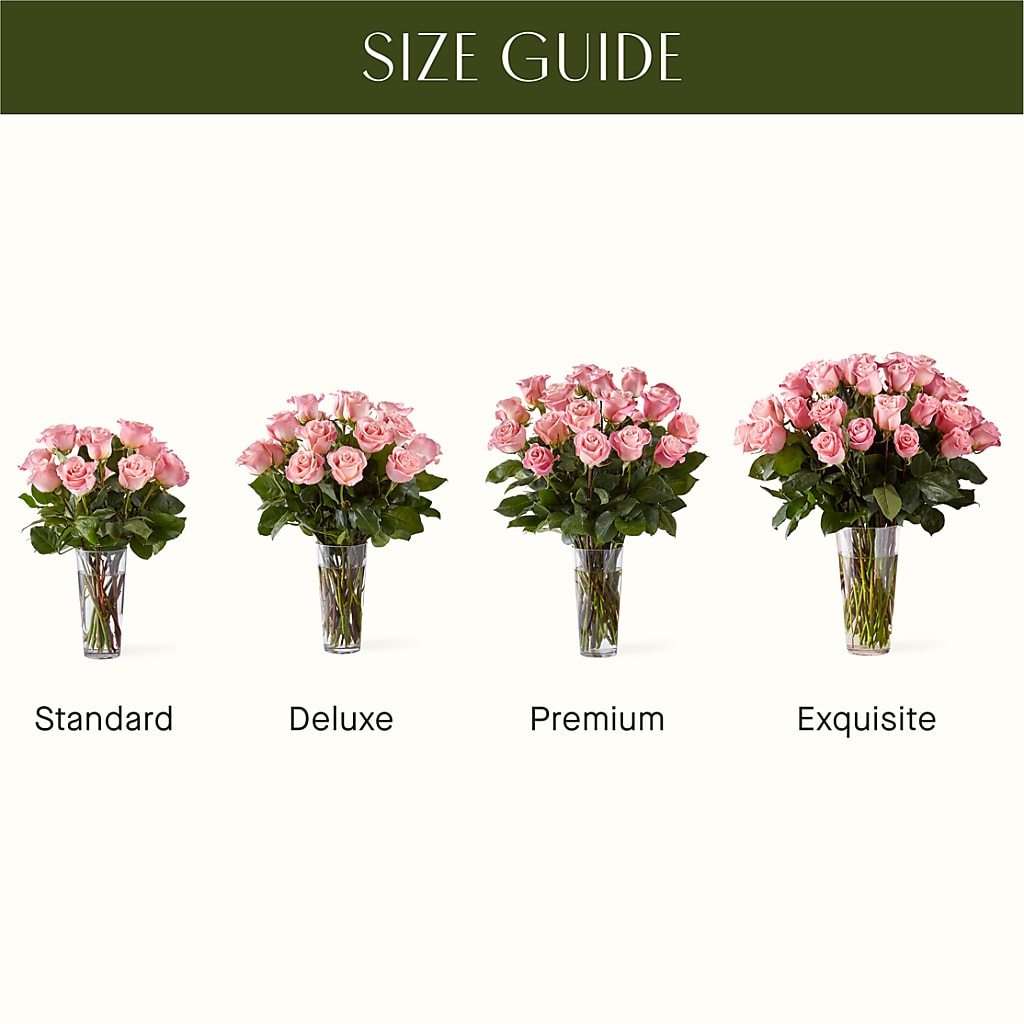 Long Stem Pink Rose Bouquet –  Branch Floral Designs, Nyssa OR