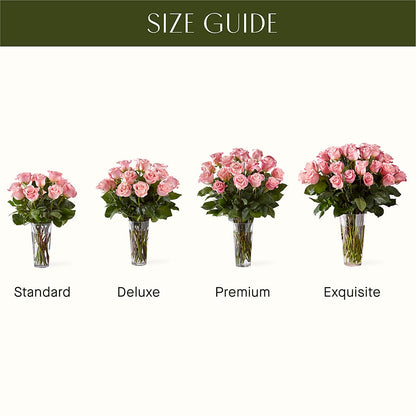 Long Stem Pink Rose Bouquet –  Branch Floral Designs, Nyssa OR