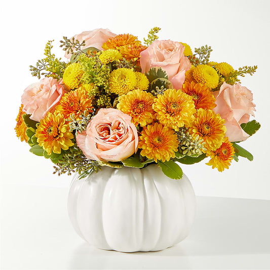 Peachy Pumpkin –  Branch Floral Designs, Nyssa OR