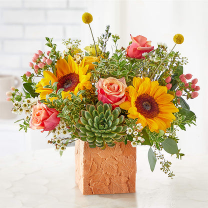 Sunflower Season Bouquet –  Branch Floral Designs, Nyssa OR