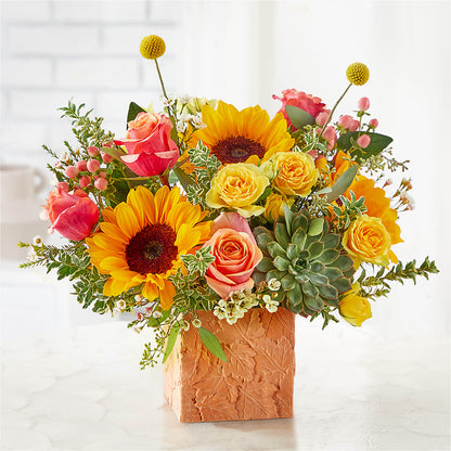Sunflower Season Bouquet –  Branch Floral Designs, Nyssa OR